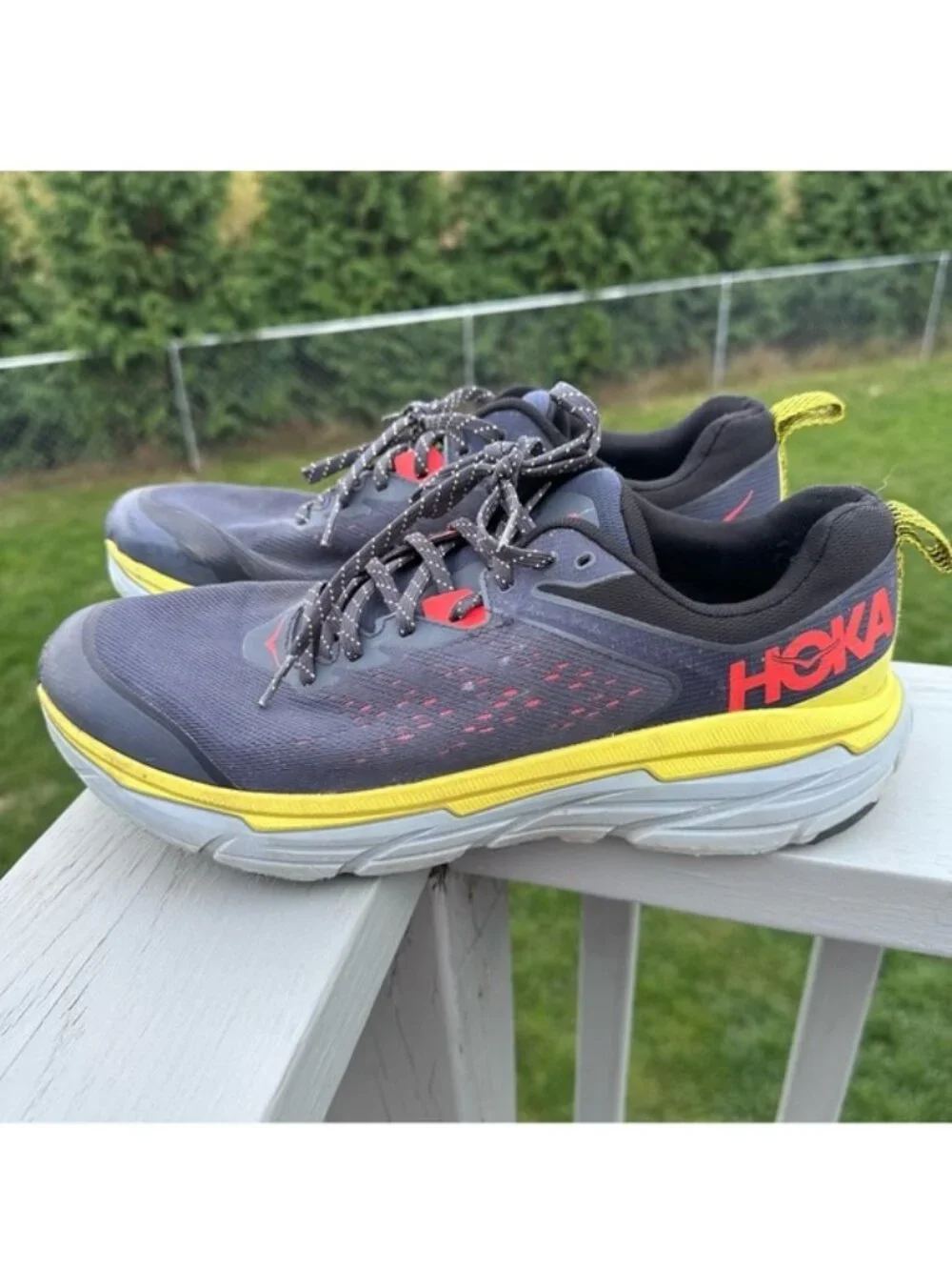 Hoka | Outer Space/Radiant Yellow Challenger 6 Trail Running shoes | Size 11.5D